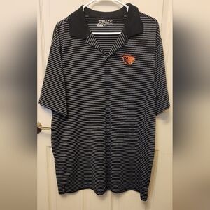 Nike golf Oregon State polo stripped size men's xlarge